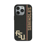 Florida State University Seminoles Athletic Wordmark Sidebar MagSafe Compatible Phone Case for Apple iPhone