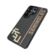 Florida State University Seminoles Athletic Wordmark Sidebar MagSafe Compatible Phone Case for Samsung Galaxy