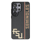 Florida State University Seminoles Athletic Wordmark Sidebar MagSafe Compatible Phone Case for Samsung Galaxy