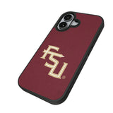 Florida State University Seminoles Athletic Wordmark Solid Bump Phone Case for Apple iPhone