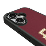 Florida State University Seminoles Athletic Wordmark Solid Bump Phone Case for Apple iPhone
