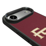 Florida State University Seminoles Athletic Wordmark Solid Bump Phone Case for Apple iPhone