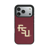 Florida State University Seminoles Athletic Wordmark Solid Bump Phone Case for Apple iPhone