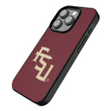 Florida State University Seminoles Athletic Wordmark Solid Bump Phone Case for Apple iPhone