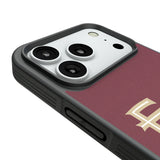 Florida State University Seminoles Athletic Wordmark Solid Bump Phone Case for Apple iPhone