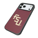 Florida State University Seminoles Athletic Wordmark Solid Bump Phone Case for Apple iPhone