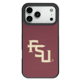 Florida State University Seminoles Athletic Wordmark Solid Bump Phone Case for Apple iPhone