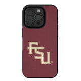 Florida State University Seminoles Athletic Wordmark Solid Bump Phone Case for Apple iPhone