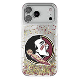 Florida State University Seminoles Confetti Glitter Phone Case for Apple iPhone
