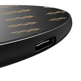 Florida State University Seminoles Fashion Pattern 15-Watt Wireless Charger