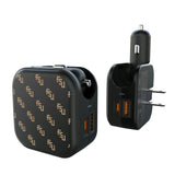 Florida State University Seminoles Fashion Pattern 2 in 1 USB A/C Charger