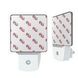 Florida State University Seminoles Fashion Pattern Night Light 2-Pack