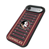Florida State University Seminoles Field Bump Phone Case for Apple iPhone