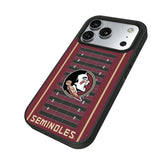 Florida State University Seminoles Field Bump Phone Case for Apple iPhone
