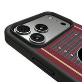 Florida State University Seminoles Field Bump Phone Case for Apple iPhone