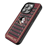 Florida State University Seminoles Field Bump Phone Case for Apple iPhone