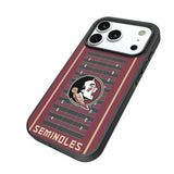Florida State University Seminoles Field Bump Phone Case for Apple iPhone