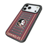 Florida State University Seminoles Field Bump Phone Case for Apple iPhone