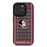 Florida State University Seminoles Field Bump Phone Case for Apple iPhone