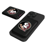 Florida State University Seminoles Insignia Black Magnetic Credit Card Wallet