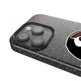 Florida State University Seminoles Linen Black Bling Phone Case for Apple iPhone
