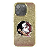 Florida State University Seminoles Linen Bling Phone Case for Apple iPhone