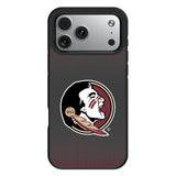 Florida State University Seminoles Linen Bump Phone Case for Apple iPhone