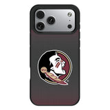 Florida State University Seminoles Linen Bump Phone Case for Apple iPhone