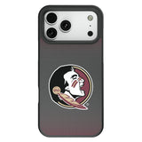 Florida State University Seminoles Linen Bump Phone Case for Apple iPhone