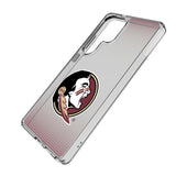 Florida State University Seminoles Linen Clear Phone Case for Samsung Galaxy