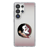 Florida State University Seminoles Linen Clear Phone Case for Samsung Galaxy
