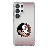 Florida State University Seminoles Linen Clear Phone Case for Samsung Galaxy