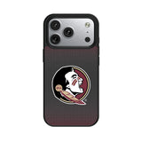 Florida State University Seminoles Linen MagSafe Compatible Phone Case for Apple iPhone