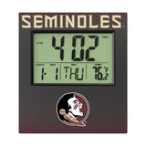 Florida State University Seminoles Linen Wall Clock