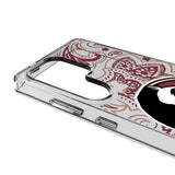 Florida State University Seminoles Paisley Clear Phone Case for Samsung Galaxy