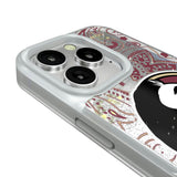 Florida State University Seminoles Paisley Glitter Phone Case for Apple iPhone