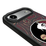 Florida State University Seminoles Paisley MagSafe Compatible Phone Case for Apple iPhone