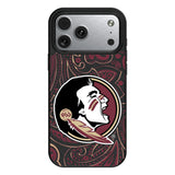 Florida State University Seminoles Paisley MagSafe Compatible Phone Case for Apple iPhone