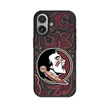 Florida State University Seminoles Paisley MagSafe Compatible Phone Case for Apple iPhone