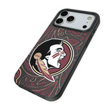 Florida State University Seminoles Paisley MagSafe Compatible Phone Case for Apple iPhone