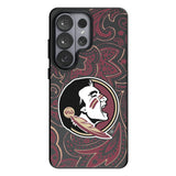 Florida State University Seminoles Paisley MagSafe Compatible Phone Case for Samsung Galaxy