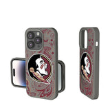 Florida State University Seminoles Paisley Soft Touch Phone Case for Apple iPhone