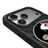Florida State University Seminoles Personalized EndZone Plus Bump Phone Case for Apple iPhone