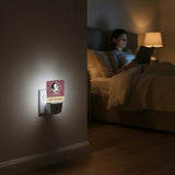 Florida State University Seminoles Personalized Endzone Solid Night Light 2-Pack