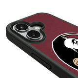 Florida State University Seminoles Personalized Stripe Bump Phone Case for Apple iPhone