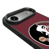 Florida State University Seminoles Personalized Stripe Bump Phone Case for Apple iPhone