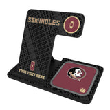 Florida State University Seminoles Personalized Tilt 3 in 1 Charging Station