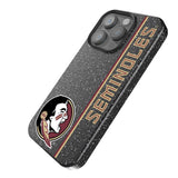 Florida State University Seminoles Sidebar Black Bling Phone Case for Apple iPhone