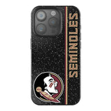 Florida State University Seminoles Sidebar Black Bling Phone Case for Apple iPhone