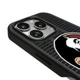 Florida State University Seminoles Text Backdrop MagSafe Compatible Phone Case for Apple iPhone